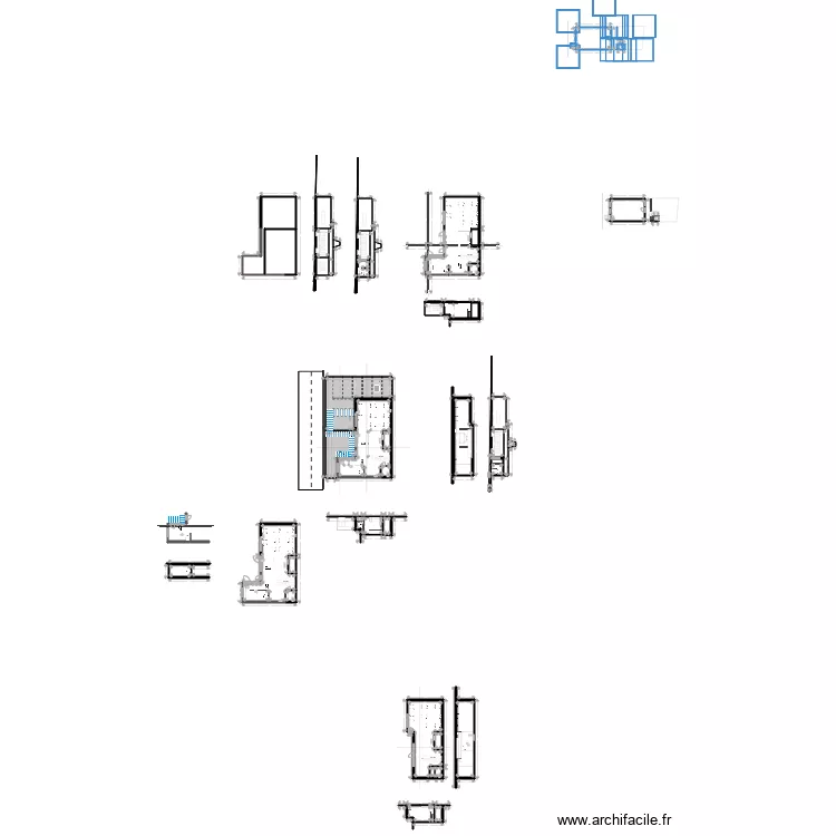 Plan friterie johan5. Plan de 56  et 1178 m²