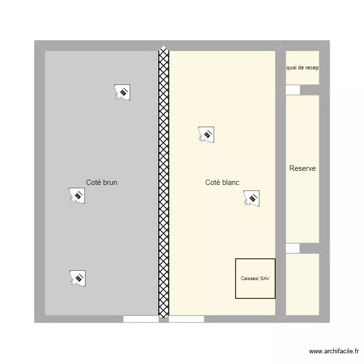 plan magasin normal. Plan de plan magasin normal. Plan de