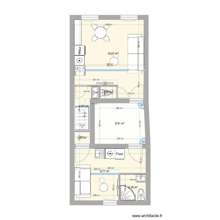 12 BOULEGON. Plan de 