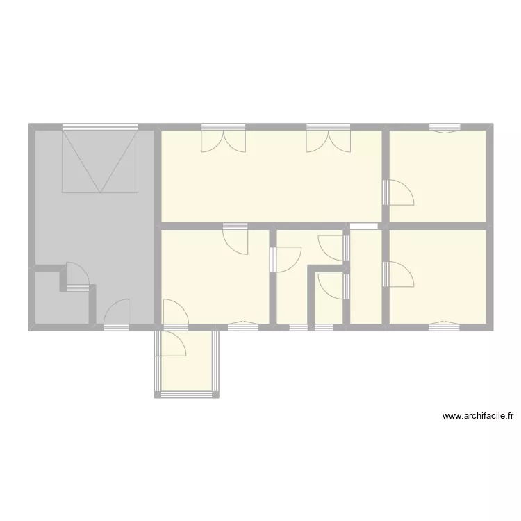 DANIEL - YAIVILLE. Plan de 