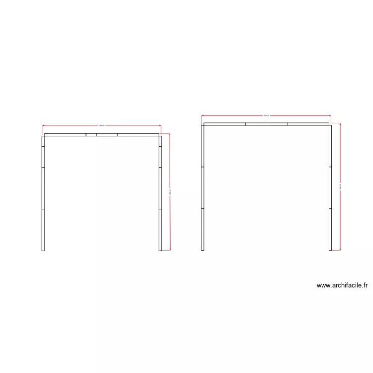 stand Visilab. Plan de 