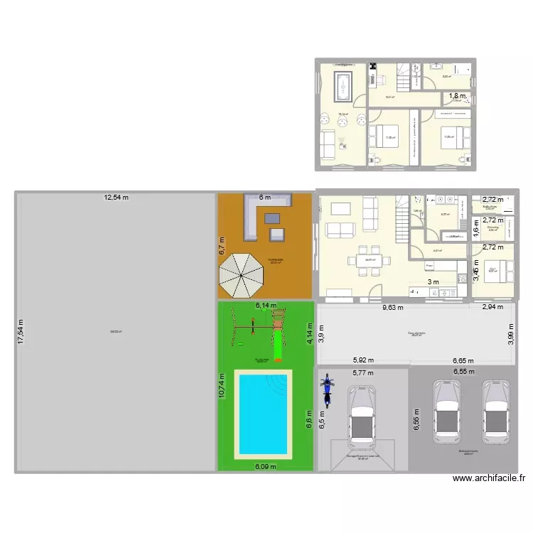 PLAN Gabin Syl Sandy V6. Plan de 21 Pièces et 591 m² PLAN Gabin Syl Sandy V6. Plan de 21 Pièces et 591 m²