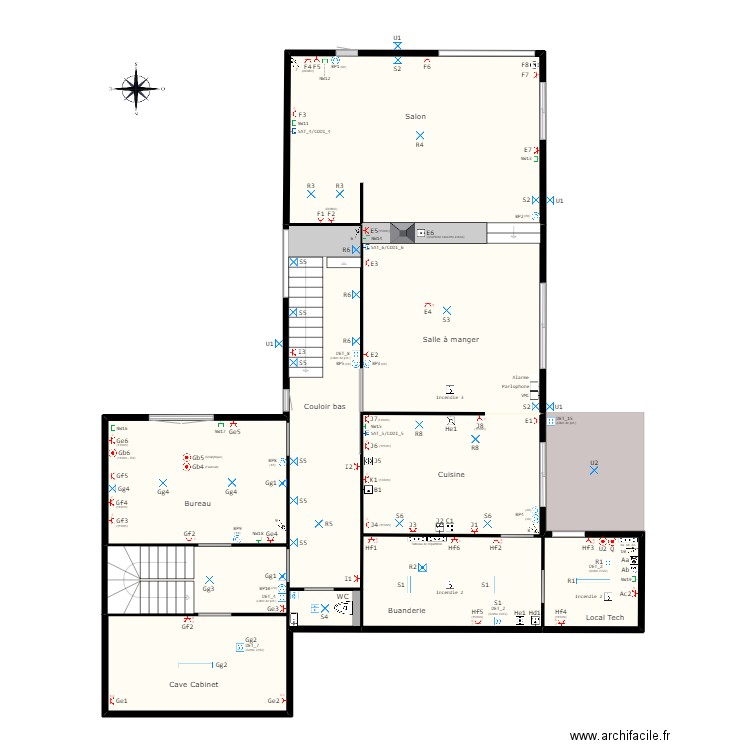 Home (Schéma électrique) v2.1. Plan de 0 pièce et 0 m2