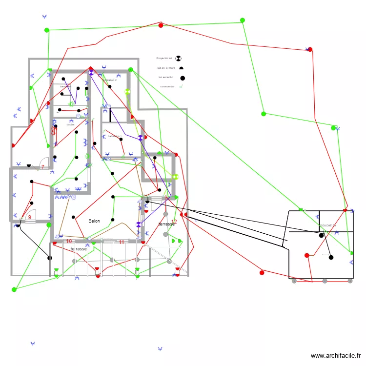 casa prise. Plan de casa prise. Plan de