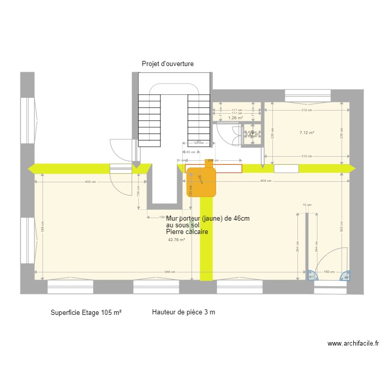 Salon V7. Plan de 0 pièce et 0 m2