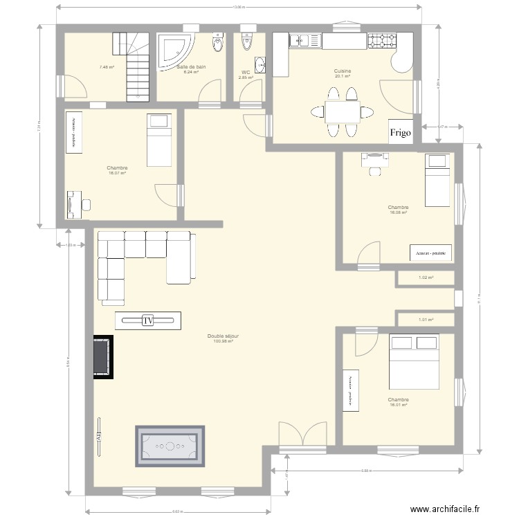 plans maison zied model 1. Plan de 0 pièce et 0 m2