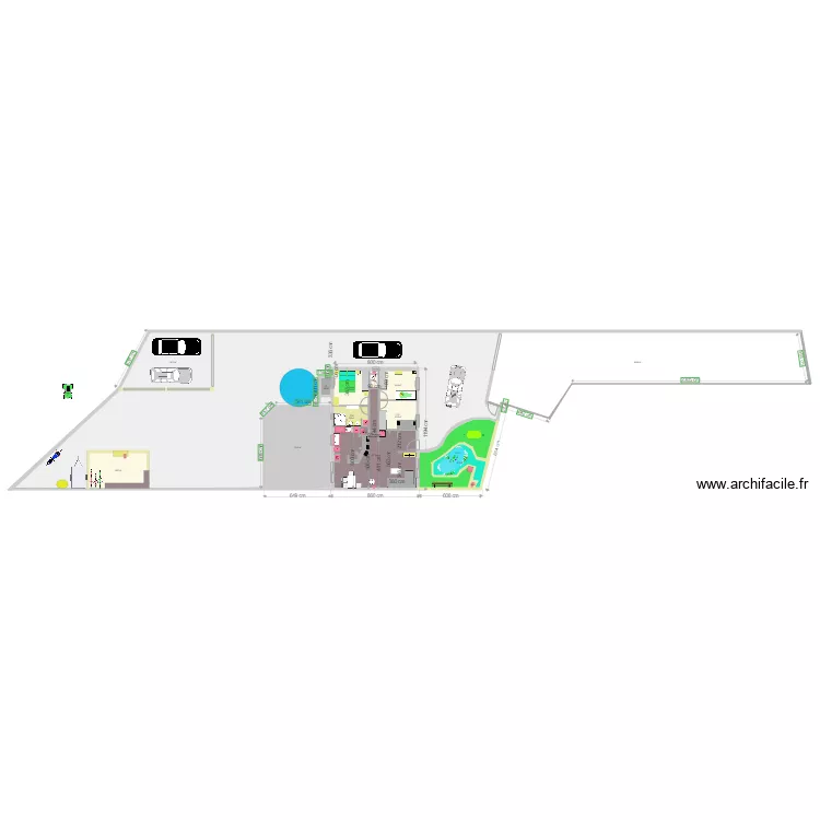 Plan g&eacute;n&eacute;ral abris jardin 4. Plan de 