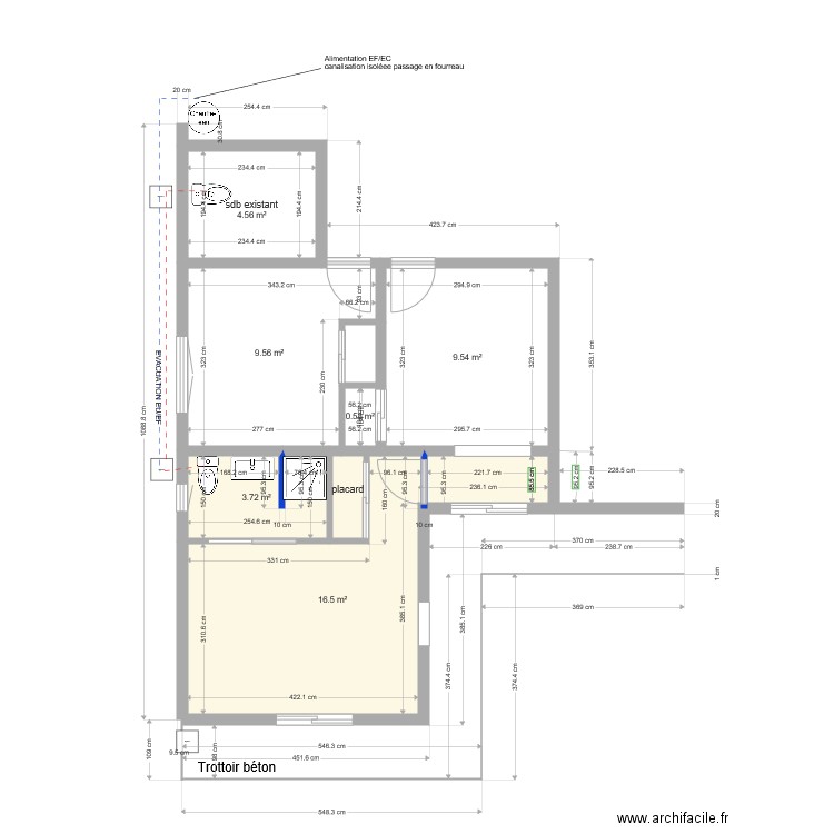 camiers. Plan de 0 pièce et 0 m2
