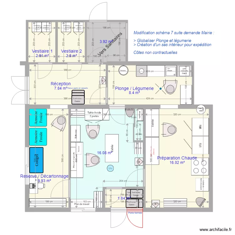 Mazerolles 007. Plan de 