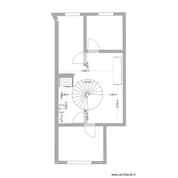 1ER &Eacute;TAGE. Plan de 