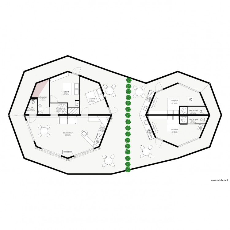 rasta. Plan de 0 pièce et 0 m2