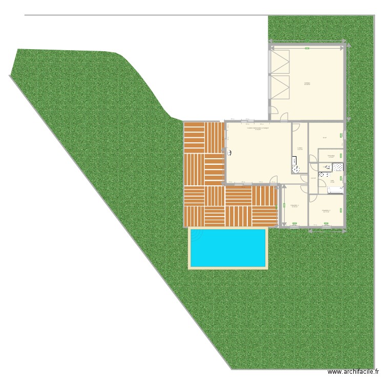 projet. Plan de 0 pièce et 0 m2