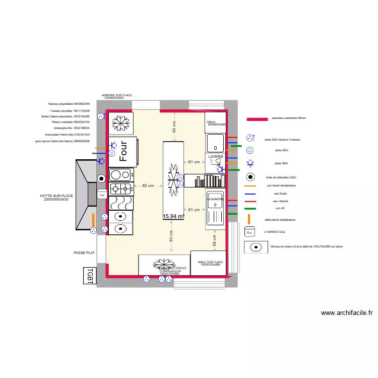 FLANDRIA012. Plan de 