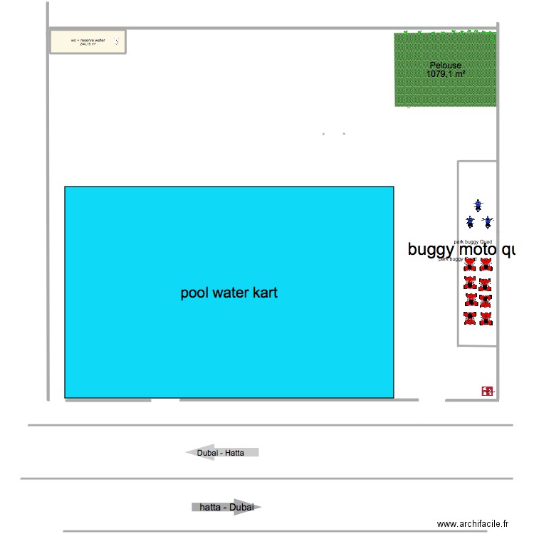 madam. Plan de 0 pièce et 0 m2