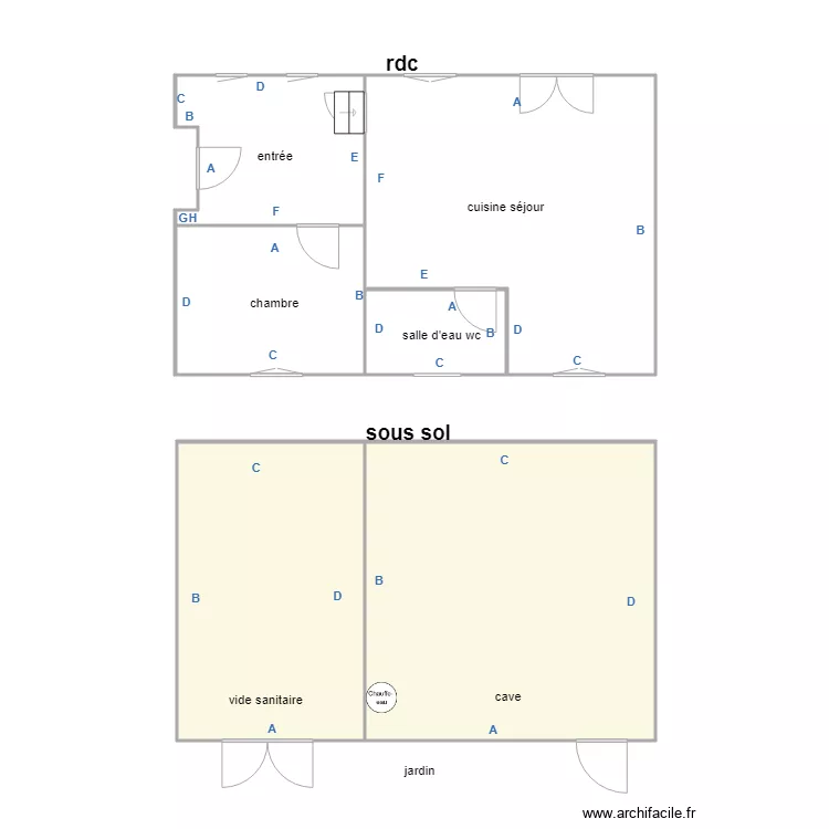verlee PB. Plan de verlee PB. Plan de