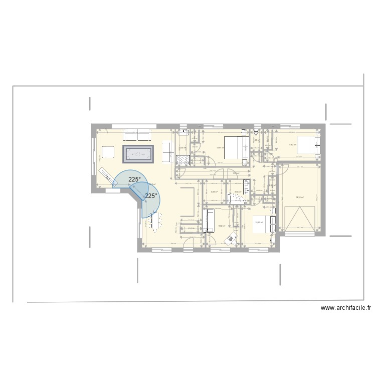 mordelles. Plan de 0 pièce et 0 m2