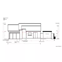 Studio Picholine Projet 03 18 2 PC Fa&ccedil;ade Est  Pool house