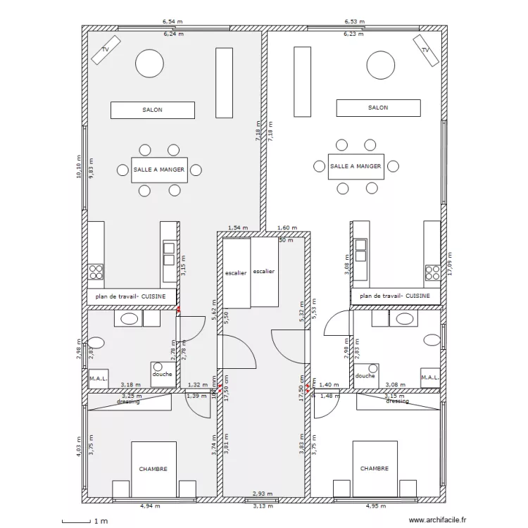 1er ETAGE 17-02-2012 (idem 2ème ETAGE) new 2. Plan de 1er ETAGE 17-02-2012 (idem 2ème ETAGE) new 2. Plan de