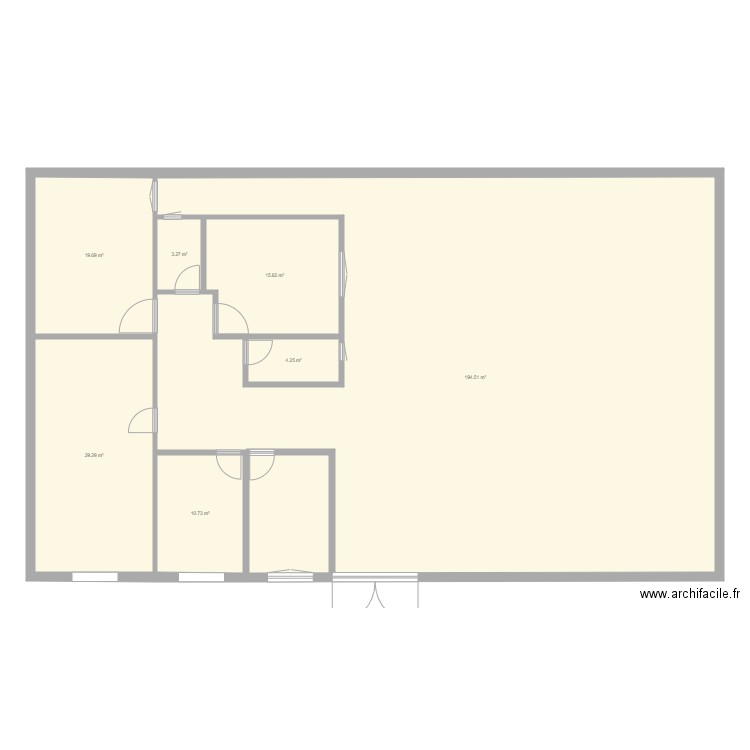 dar oran. Plan de 0 pièce et 0 m2