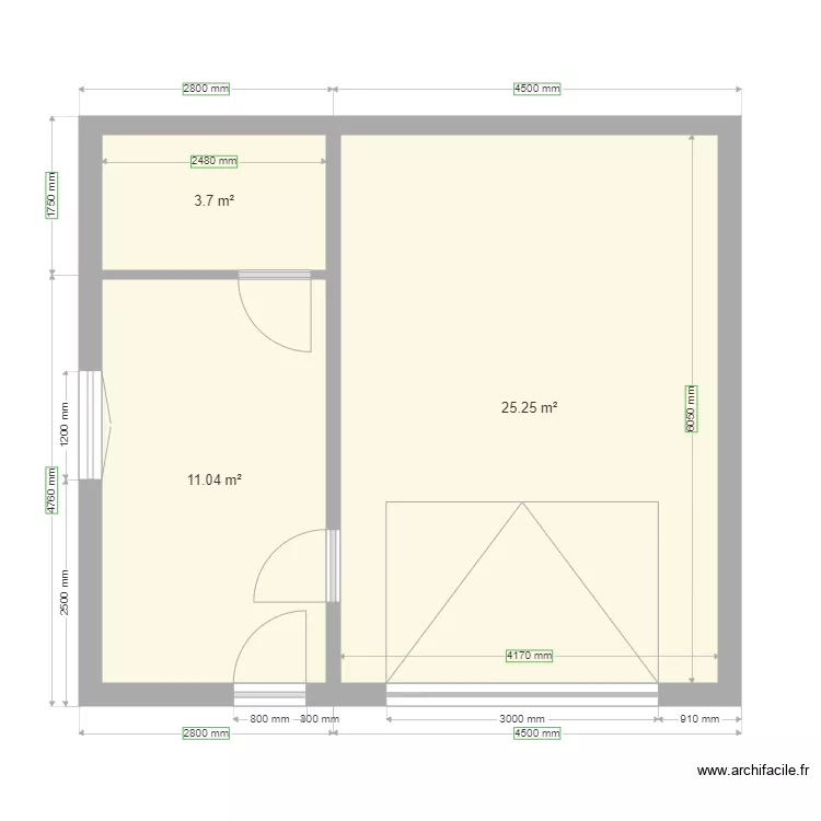 Garage. Plan de Garage. Plan de