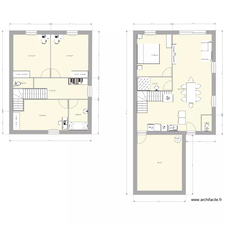Ma maison 3. Plan de 