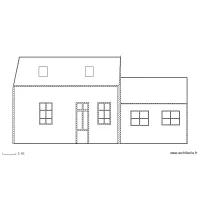 FACADE AVEC AGRANDISEMENT