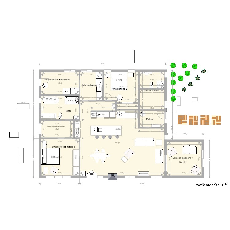 Plan 13  mars 2021. Plan de 0 pièce et 0 m2