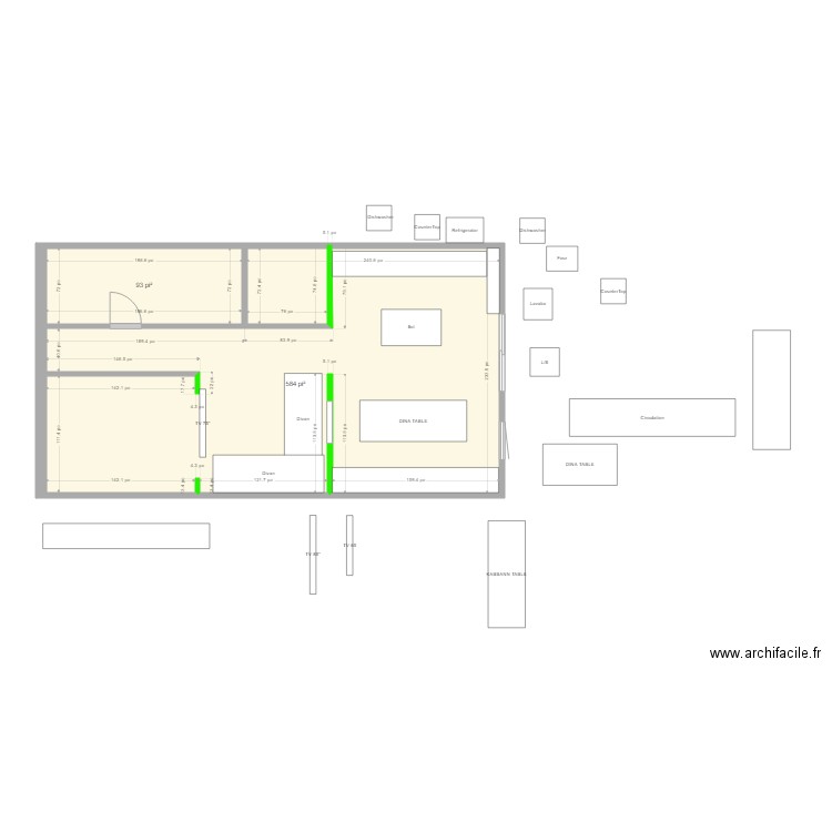 5093 Chambord Simple Option2. Plan de 0 pièce et 0 m2