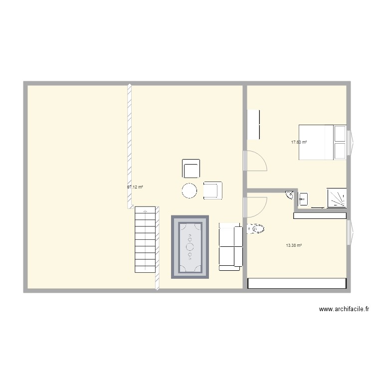Maison slo 100m2 mezzanine. Plan de 0 pièce et 0 m2