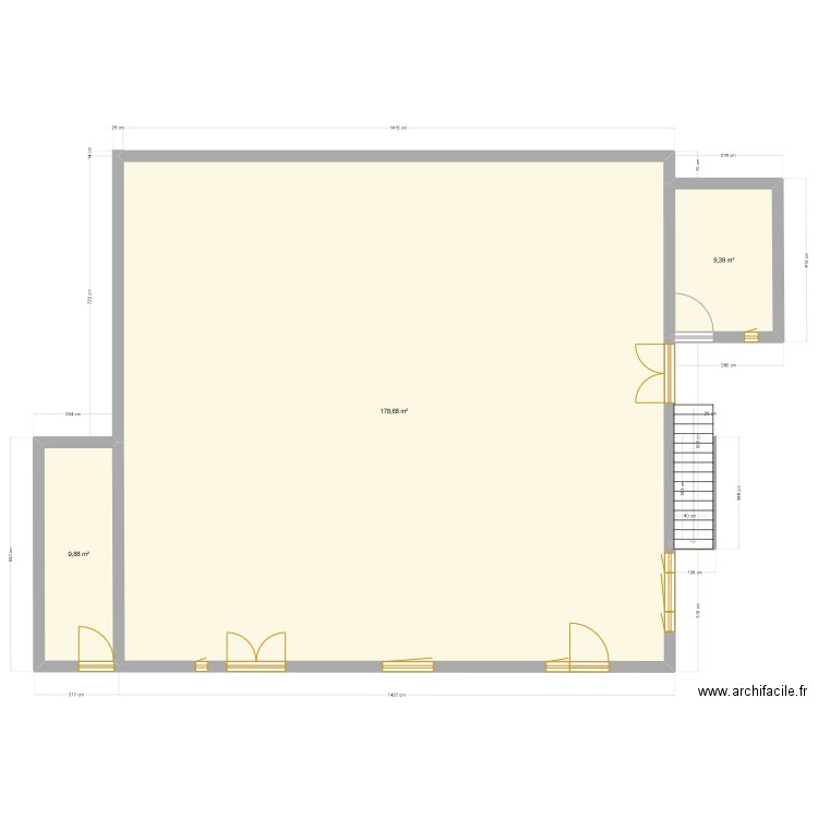 CU Venthon. Plan de 0 pièce et 0 m2