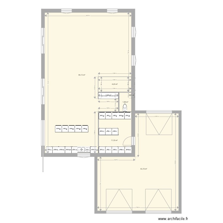 Plans Maison Brun 030821. Plan de 0 pièce et 0 m2
