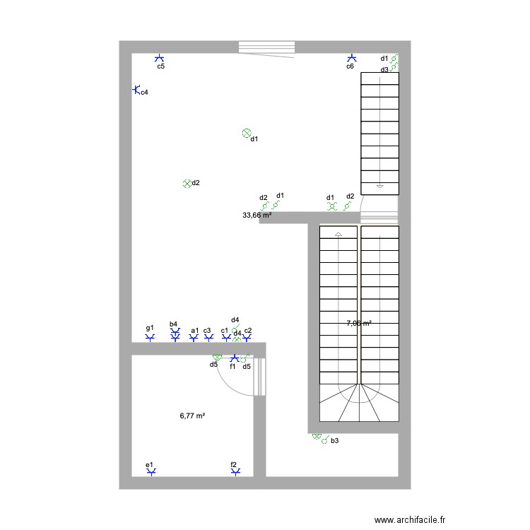 hennuyère 2eme. Plan de 0 pièce et 0 m2