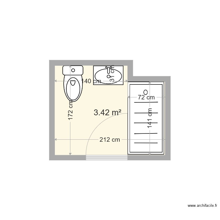 DOLIGE J MARIE 3 RES LES ERABLES COURRIERES . Plan de 0 pièce et 0 m2