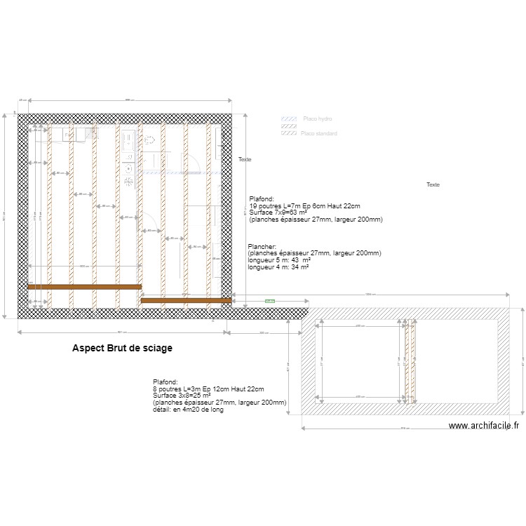 AvecBois. Plan de 0 pièce et 0 m2