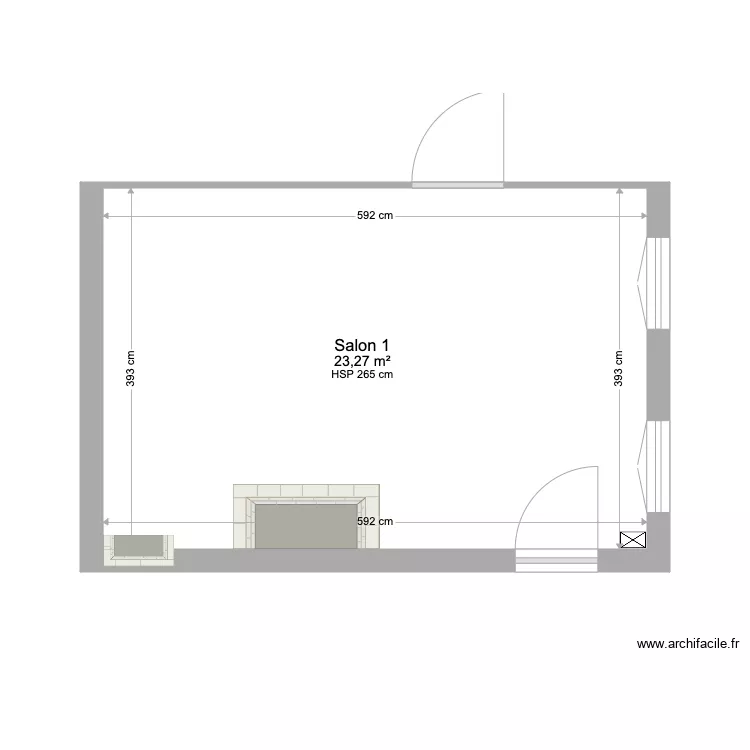 Salon 1. Plan de Salon 1. Plan de
