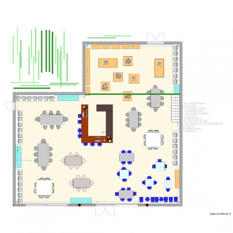 grand val mezz1. Plan de 0 pièce et 0 m2