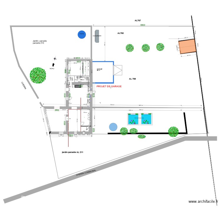 Tournepique PLAN POUR DP GARAGE. Plan de 0 pièce et 0 m2