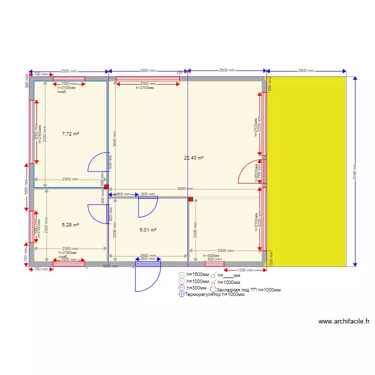 45 3 Andrey. Plan de 