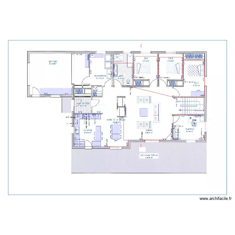 PLan PC RDC DV. Plan de 
