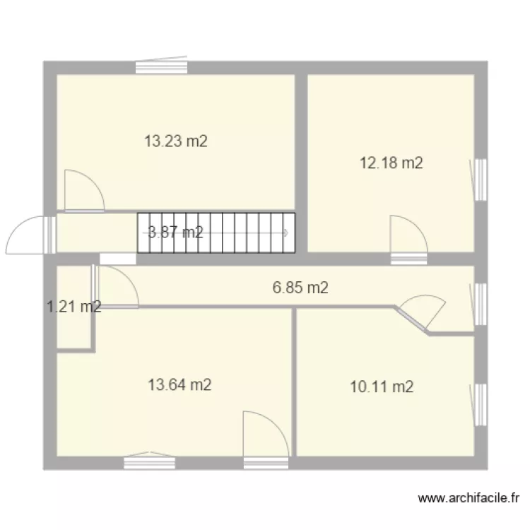 &eacute;tage de nuit. Plan de 