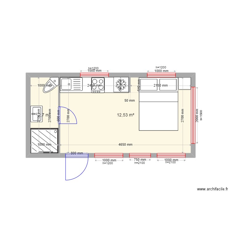 Валера старший. Plan de 0 pièce et 0 m2