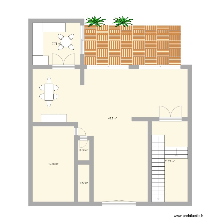 Pièces de vie 3. Plan de 0 pièce et 0 m2