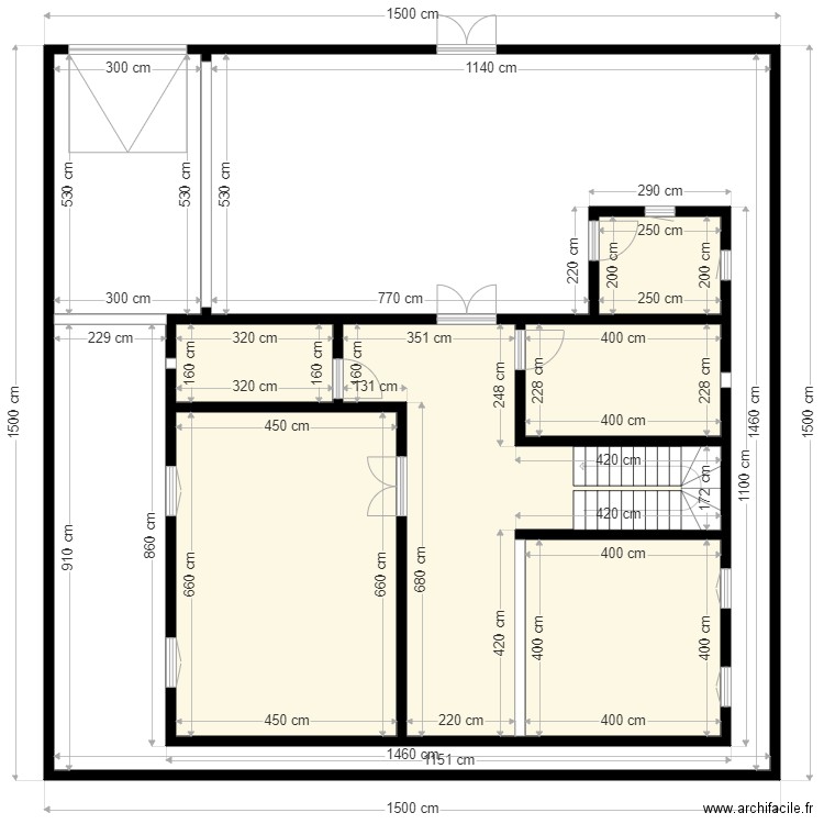 T15x15 DPLX 36121222. Plan de 0 pièce et 0 m2