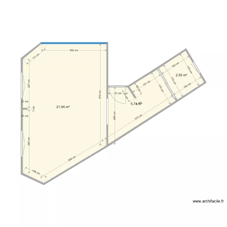 YEP 223 PARIS 93100 MONTREUIL. Plan de YEP 223 PARIS 93100 MONTREUIL. Plan de