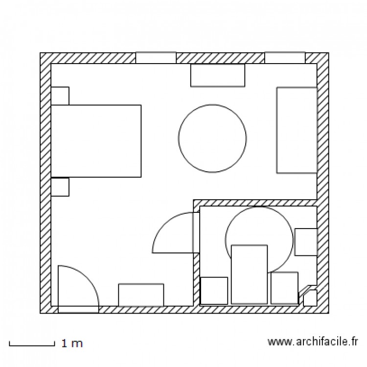 Chabre. Plan de 0 pièce et 0 m2