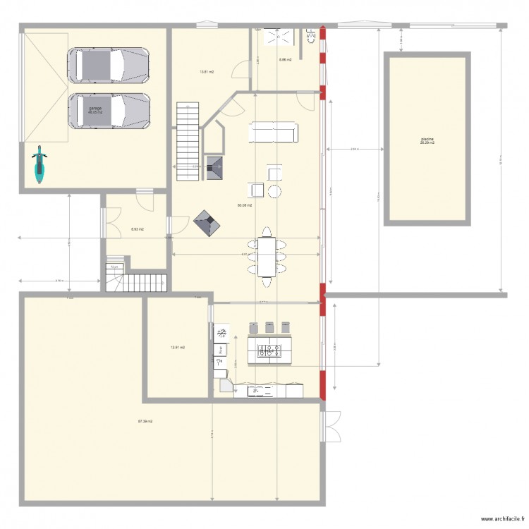 Grange SJS sauvegarde v2. Plan de 0 pièce et 0 m2