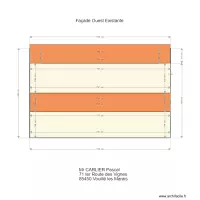 Fa&ccedil;ade Ouest existante