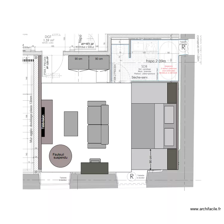 chambre 6 alpes new. Plan de 