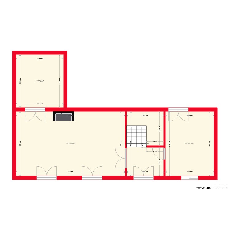 BI1999 côté. Plan de 0 pièce et 0 m2