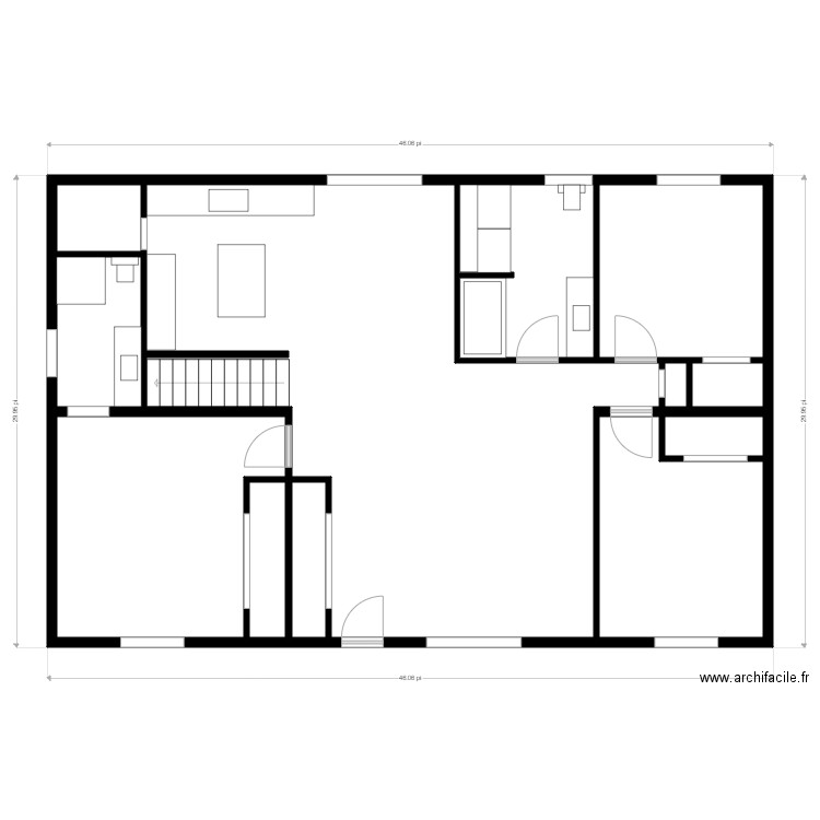 Charette Marie Michèle. Plan de 0 pièce et 0 m2